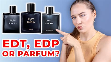 chanel bleu men parfum vs toilette